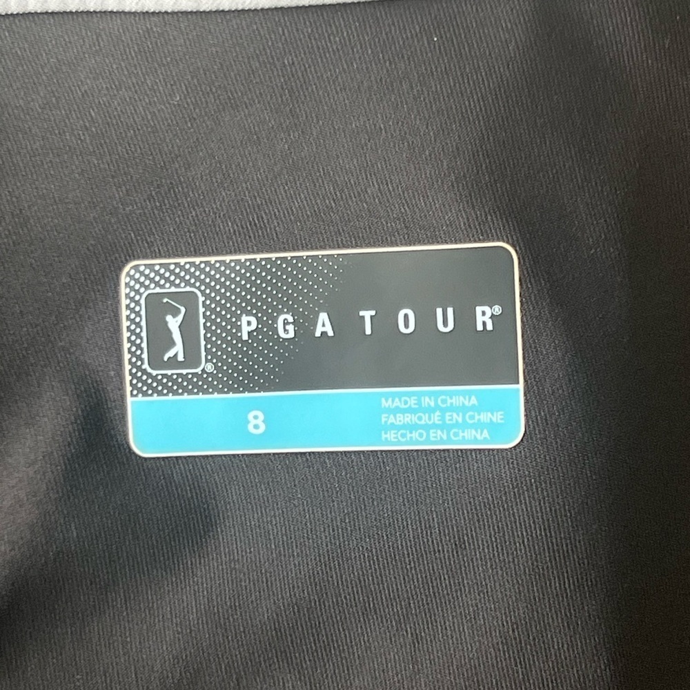 PGA Tour Black and Blue Apparel - Size 8 - Picture 6 of 6